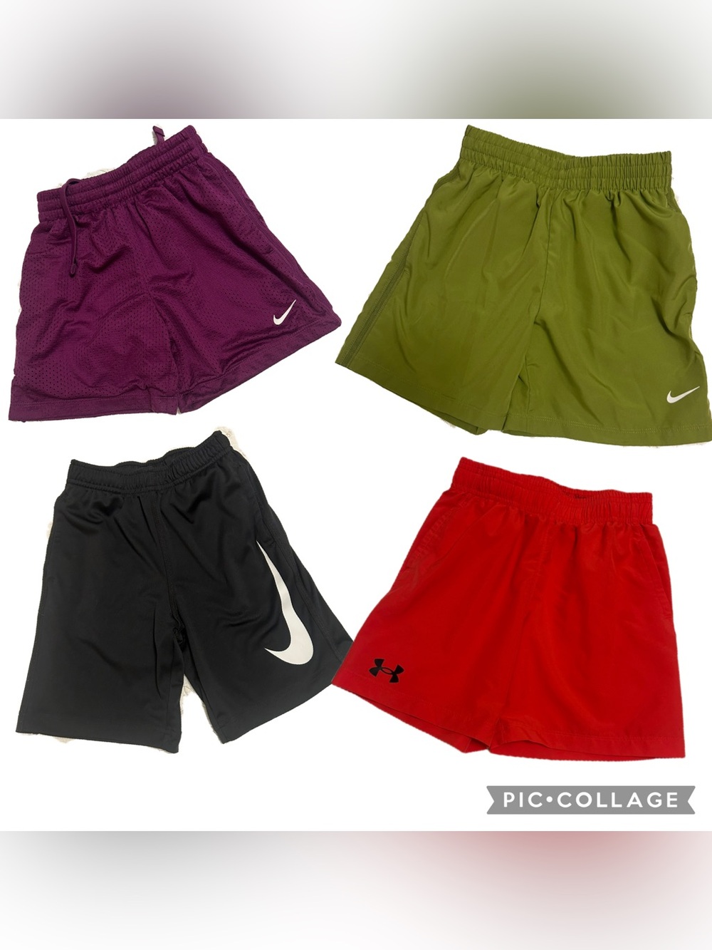 Boys Nike /Under Armour Xs Shorts Bundle